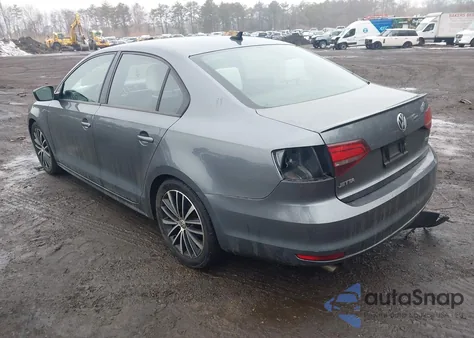 2016 Volkswagen Jetta 1.8T Sport from USA, damaged, VIN 3VWD17AJ3GM419673